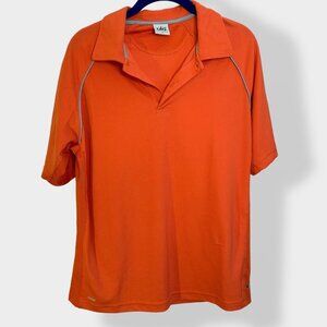 alo Men's CoolFit Orange‎ Polo Shirt